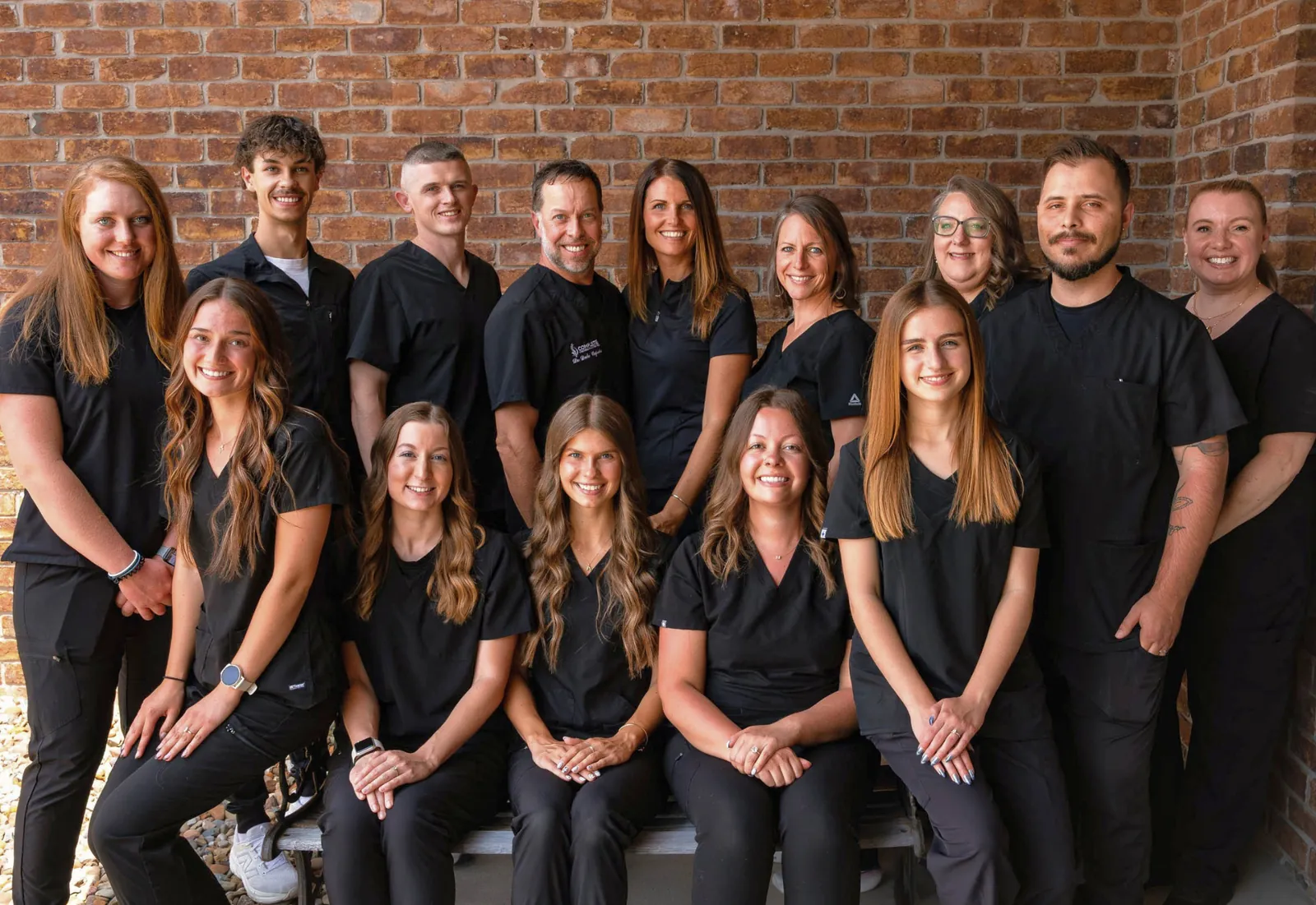 The Living Well team in the office